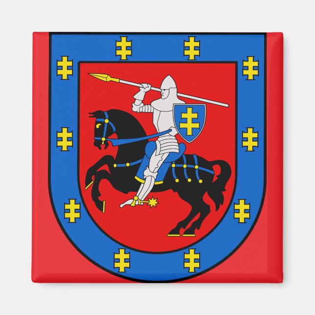 Imán Escudo de armas del condado de Vilnius (Frente)