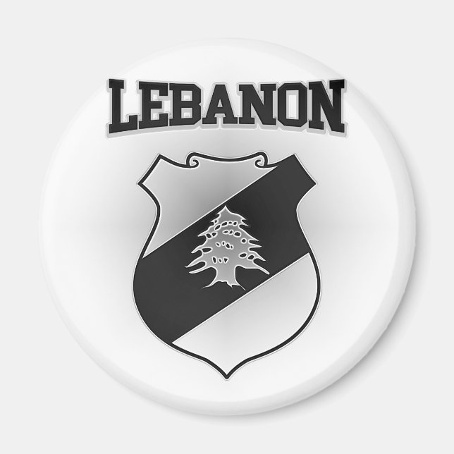 Imán Escudo de armas del Líbano (Frente)