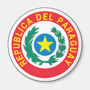 Imán Escudo de armas del Paraguay
