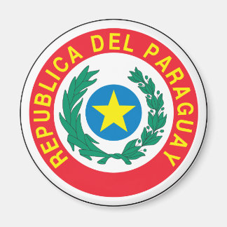 Imán Escudo de armas del Paraguay