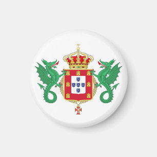 Imán Escudo de armas del Reino de Portugal (1640-1910)