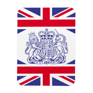 Imán Escudo de armas del Reino Unido