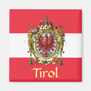 Imán Escudo de armas del Tirol