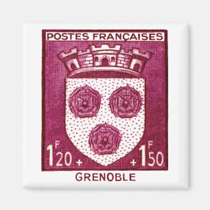 Imán Escudo de armas, Grenoble Francia