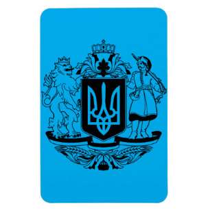 Imán Escudo de armas mayor de Ucrania