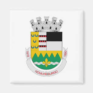 Imán Escudo de armas - Nova Friburgo, Brasil