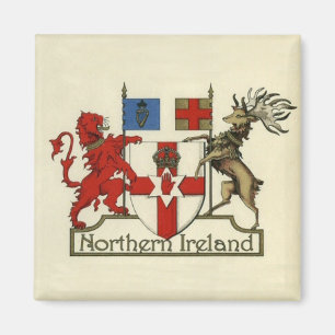Imán Escudo de armas para Irlanda del Norte