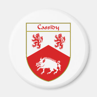 Imán Escudo de armas y escudo familiar en Cassidy