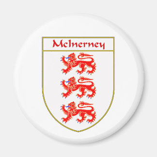 Imán Escudo de armas y escudo familiar McInerney