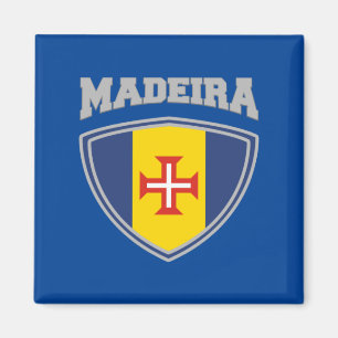 Imán Escudo de bandera de Madeira