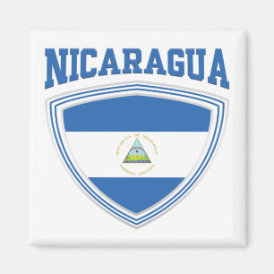 Imán Escudo de Bandera de Nicaragua