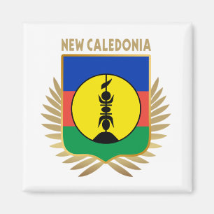 Imán Escudo de bandera de Nueva Caledonia
