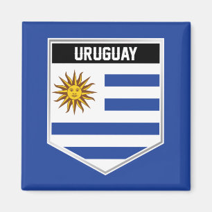 Imán Escudo de Bandera de Uruguay