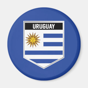 Imán Escudo de Bandera de Uruguay