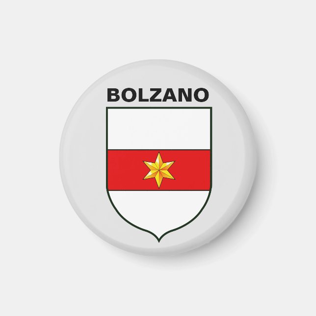 Imán Escudo de Bolzano (Italia) (Frente)