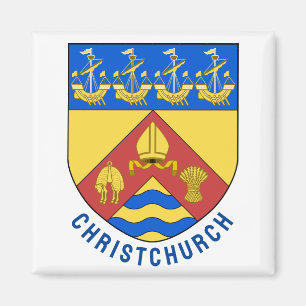 Imán Escudo de Christchurch, Nueva Zelandia