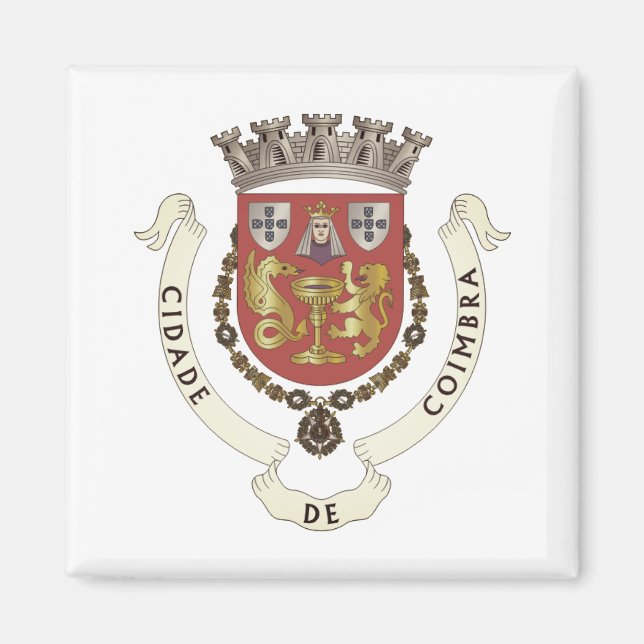 Imán Escudo de Coimbra, PORTUGAL (Frente)