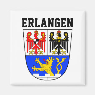 Imán Escudo de Erlangen, ALEMANIA