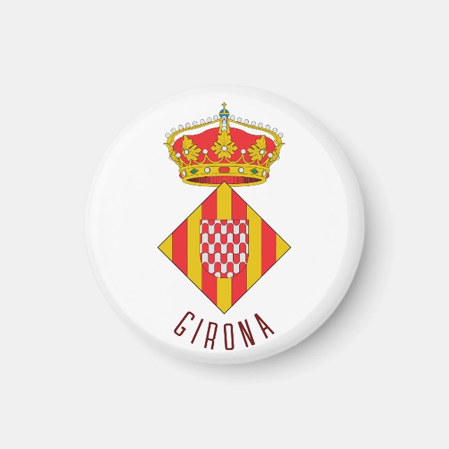 Imán Escudo de Girona (Frente)