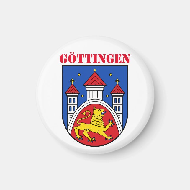 Imán Escudo de Göttingen (Alemania) (Frente)