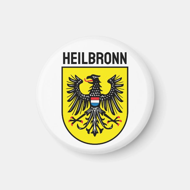 Imán Escudo de Heilbronn, Alemania (Frente)