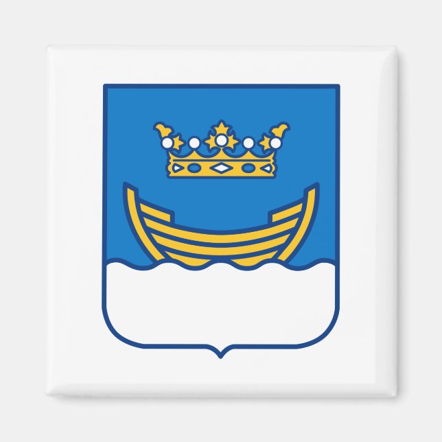 Imán Escudo de Helsinki (Finlandia) (Frente)