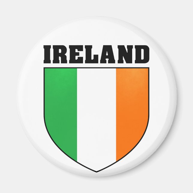 Imán Escudo de Irlanda (Frente)
