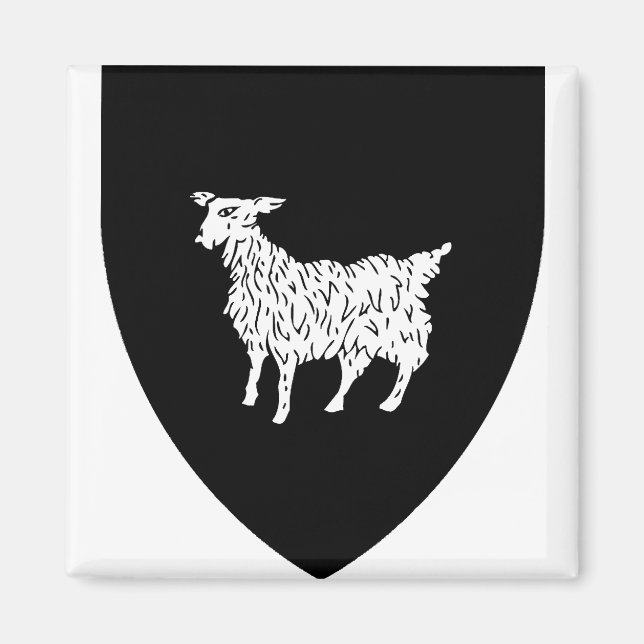 Imán Escudo de Istria en Croacia (Frente)