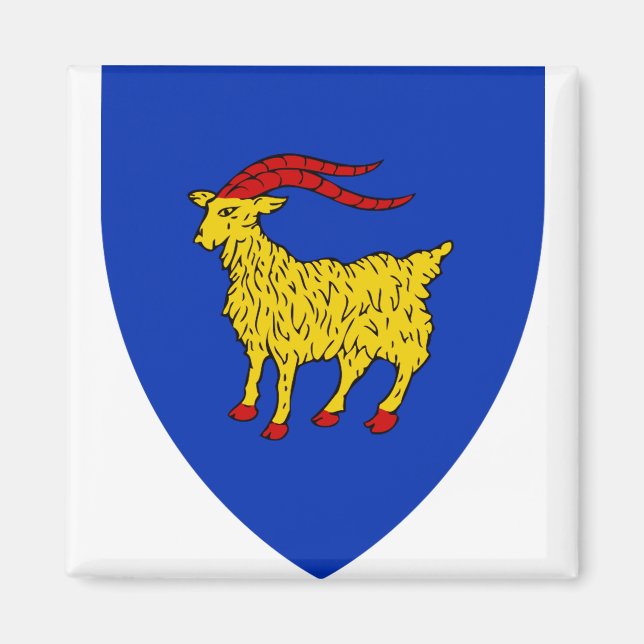 Imán Escudo de Istria en Croacia (Frente)
