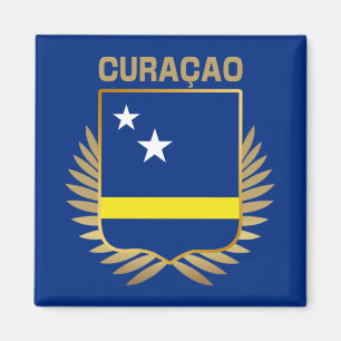 Imán Escudo de la bandera de Curacao