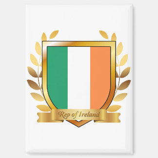 Imán Escudo de la bandera de la República de Irlanda