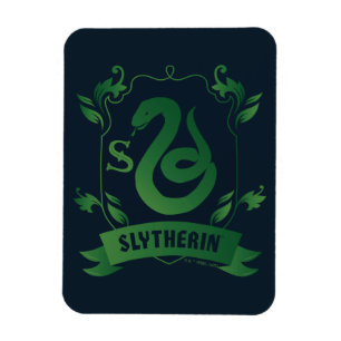 Imán Escudo de la Casa SLYTHERIN™ Ornamentado