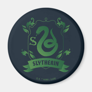 Imán Escudo de la Casa SLYTHERIN™ Ornamentado