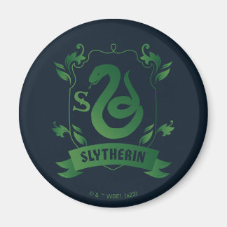 Imán Escudo de la Casa SLYTHERIN™ Ornamentado