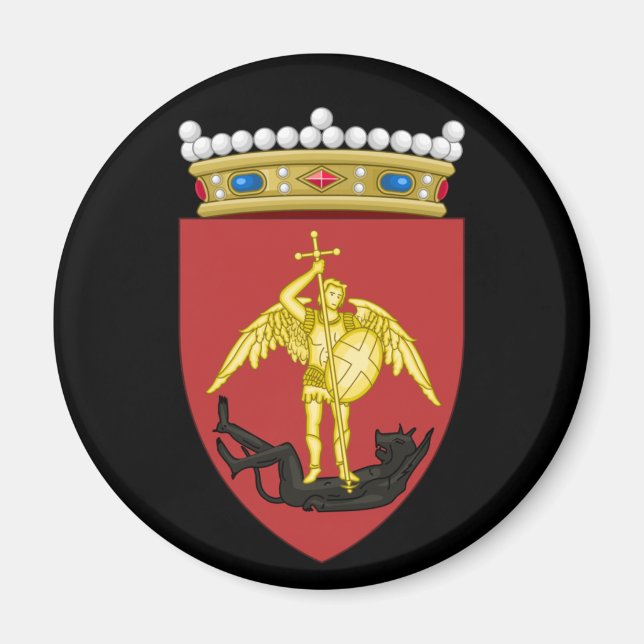 Imán Escudo de la ciudad de Bruselas (Frente)