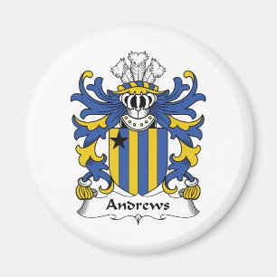 Imán Escudo de la familia de Andrews