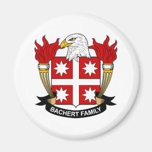 Imán Escudo de la familia de Bachert