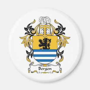 Imán Escudo de la familia de Bergen