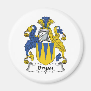 Imán Escudo de la familia de Bryan
