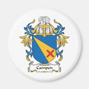 Imán Escudo de la familia de Campen