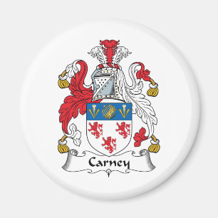 Imán Escudo de la familia de Carney