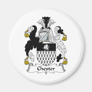 Imán Escudo de la familia de Chester