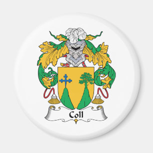 Imán Escudo de la familia de Coll