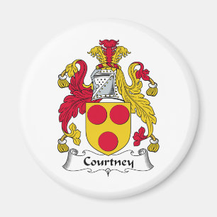 Imán Escudo de la familia de Courtney