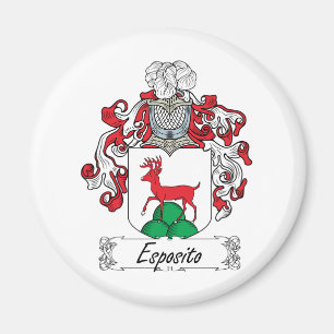 Imán Escudo de la familia de Esposito