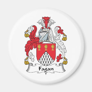 Imán Escudo de la familia de Fagan