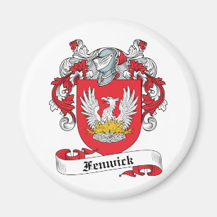 Imán Escudo de la familia de Fenwick