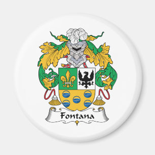 Imán Escudo de la familia de Fontana