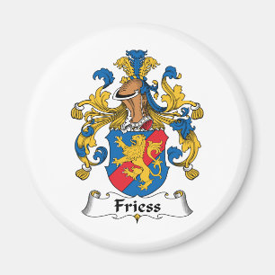 Imán Escudo de la familia de Friess