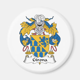 Imán Escudo de la familia de Girona
